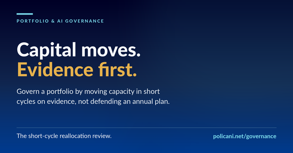 Capital reallocation is the real portfolio decision social preview