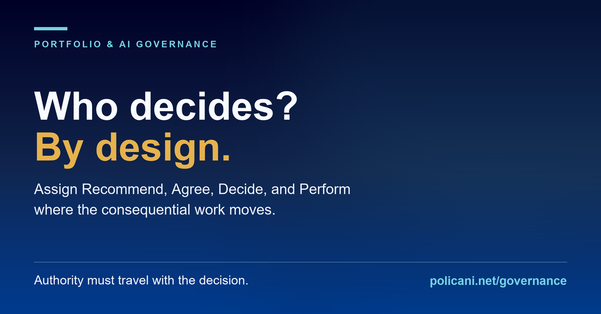 Decision rights are a system-design choice social preview