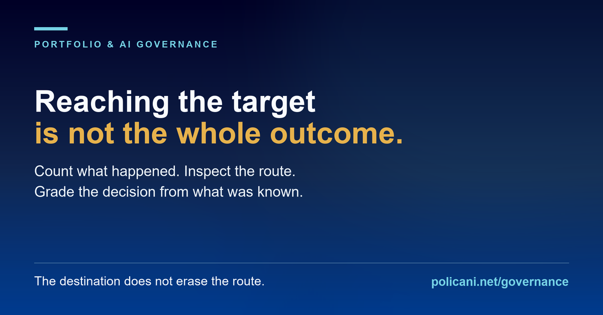 Separate the decision from the outcome social preview